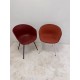 tweedehands - gebruikt - refurbished Hay AAC22 About a Chair red metal base Bucket seat chairs