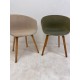 tweedehands - gebruikt - refurbished Hay AAC22 About a Chair upholstered green and gray Bucket seat chairs