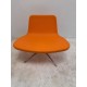 tweedehands - gebruikt - refurbished Hay Ray swivel fauteuil kunstleer Kuipstoelen