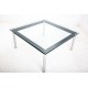 tweedehands - gebruikt - refurbished Cassina Le Corbusier LC-10 Salontafel Bijzettafel