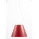 tweedehands - gebruikt - refurbished Luceplan Constanza Hanging lamp Red Pendant Lighting