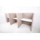 tweedehands - gebruikt - refurbished Acoustical Working spaces 3Persons Acoustic seating