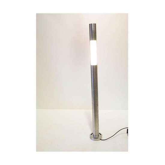 tweedehands - gebruikt - refurbished RVS Tuinlamp paal Vloerlamp