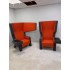 Prooff Earchair akoestische  design fauteuil oranje - donkergrijs