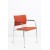 Thonet S361 4-poot Stoel gestoffeerd Rood