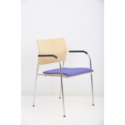 Thonet S361 4-poot Stoel gestoffeerd 