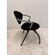 tweedehands - gebruikt - refurbished Vepa Alpine stacking chair black in good condition Canteen chairs