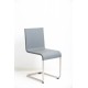 tweedehands - gebruikt - refurbished Vitra 05 SledePoot Stoel Grijs Stapelbare stoelen