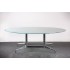 Vitra Eames Semgented Table melkglas rond