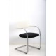 tweedehands - gebruikt - refurbished Vitra VisaVis Sledestoel aluminium frame Vergaderstoelen