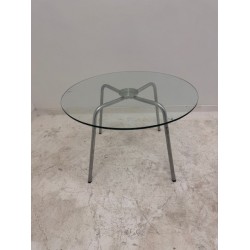 Walter Knoll 369 glazen design salontafel glas rond 55cm