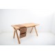 tweedehands - gebruikt - refurbished Wewood Bolsa desk Oak Thuiswerk Bureau 144*71 Design bureau